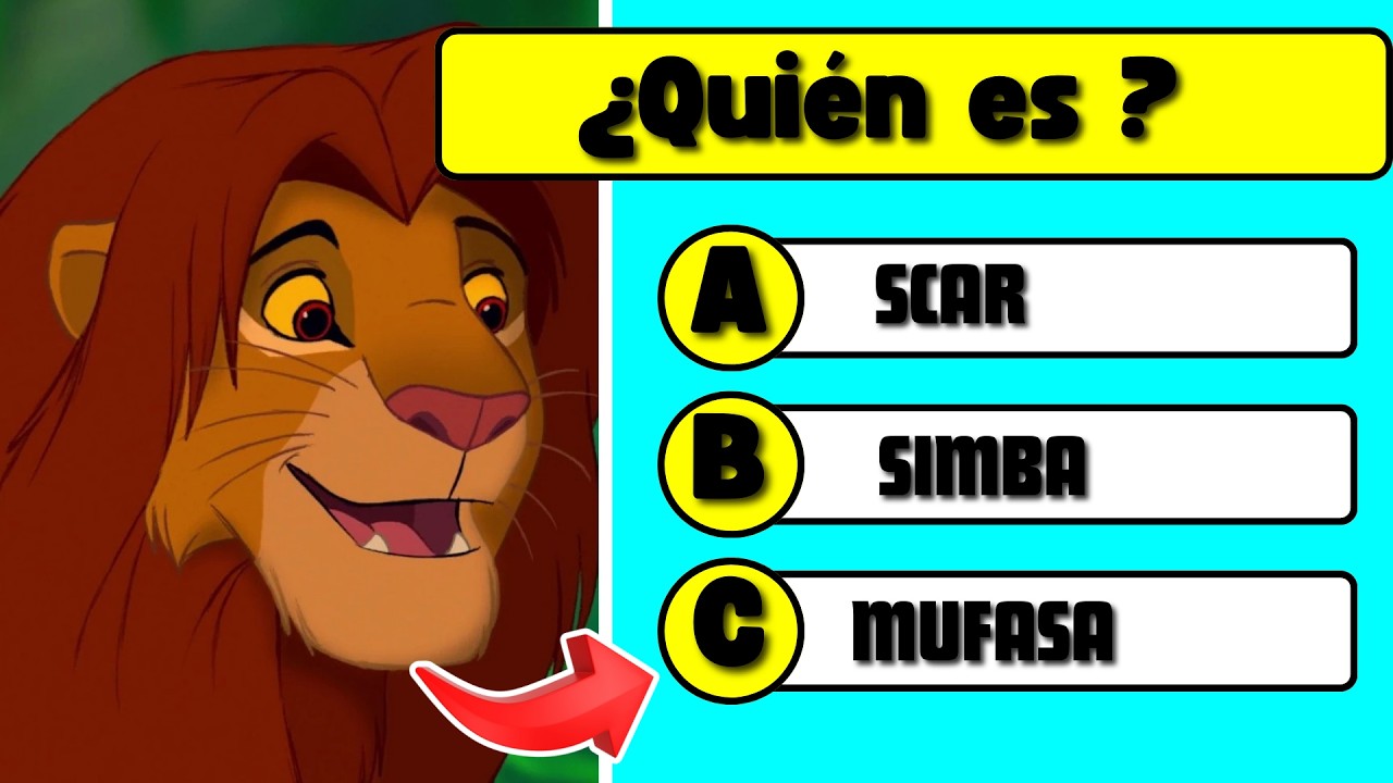 ¿ERES un VERDADERO FAN de EL REY LEÓN? 🦁✨ | 40 Preguntas y Respuestas | Quiz Mister Búho