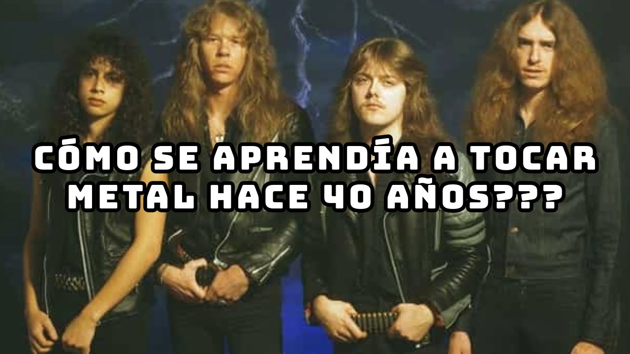 El popular libro con el que aprendían METAL en los 80s! 🤯