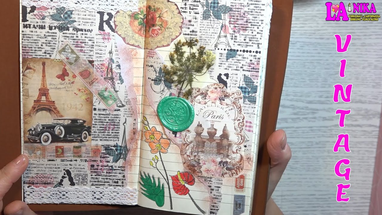 LE MIE DECORAZIONI VINTAGE SU MIDORI 1   😍 Nika