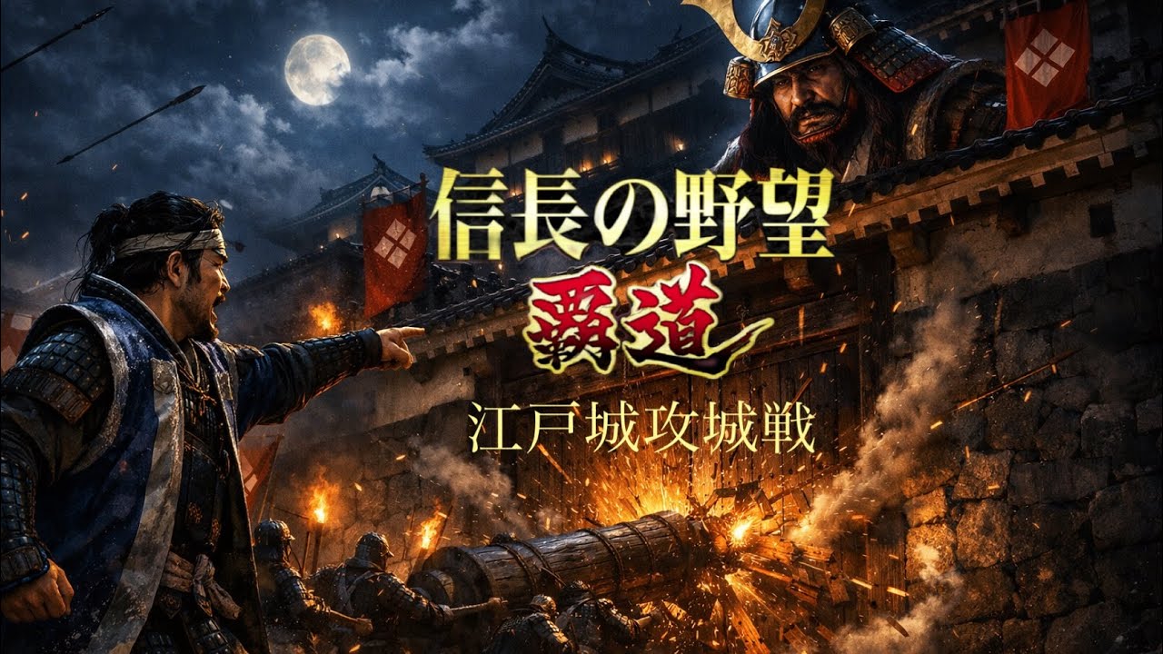 【信長の野望覇道 S13】水華vs君に夢チュ〜♪ 江戸城攻城戦