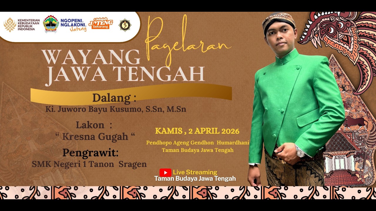 Live 🔴 Pagelaran Wayang Jawa Tengah