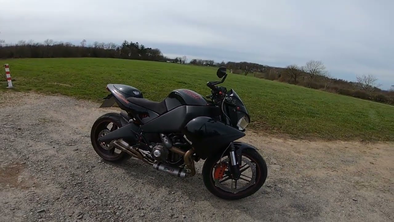 Buell 1125 CR - first warm up 2023/Priorei