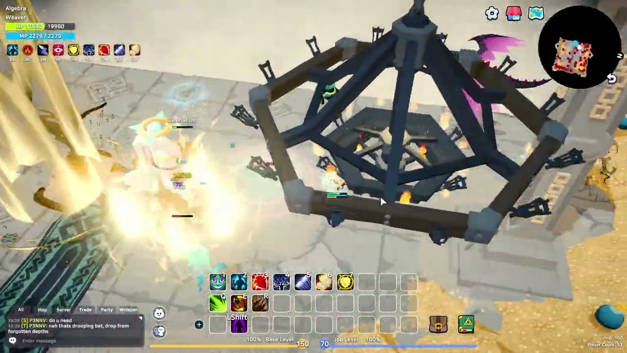 Angel mage auto cast meteor weaver Spirit Vale
