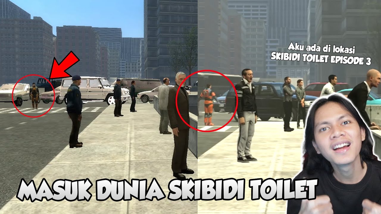 Aku mencari lokasi asli SKIBIDI TOILET EPISODE 3 dan menirukannya di garry's mod