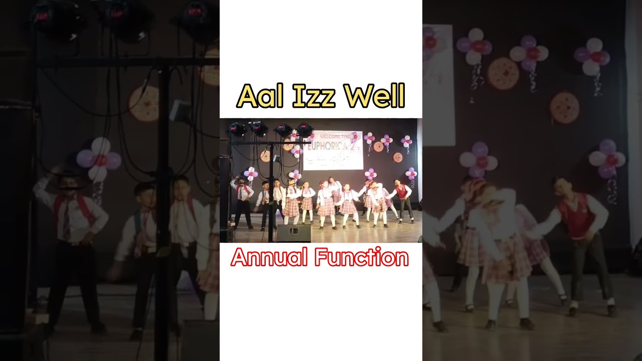 Aal Izz Well | School Annual Function #shortvideo #kidsdanceperformance