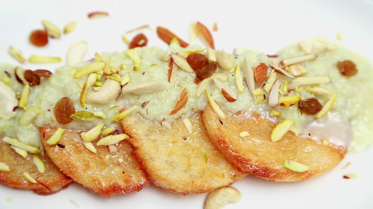 Shahi Tukda Recipe | Double Ka Meetha | Eid Special Recipe | Indian Sweet Dessert Recipe By Ruchi