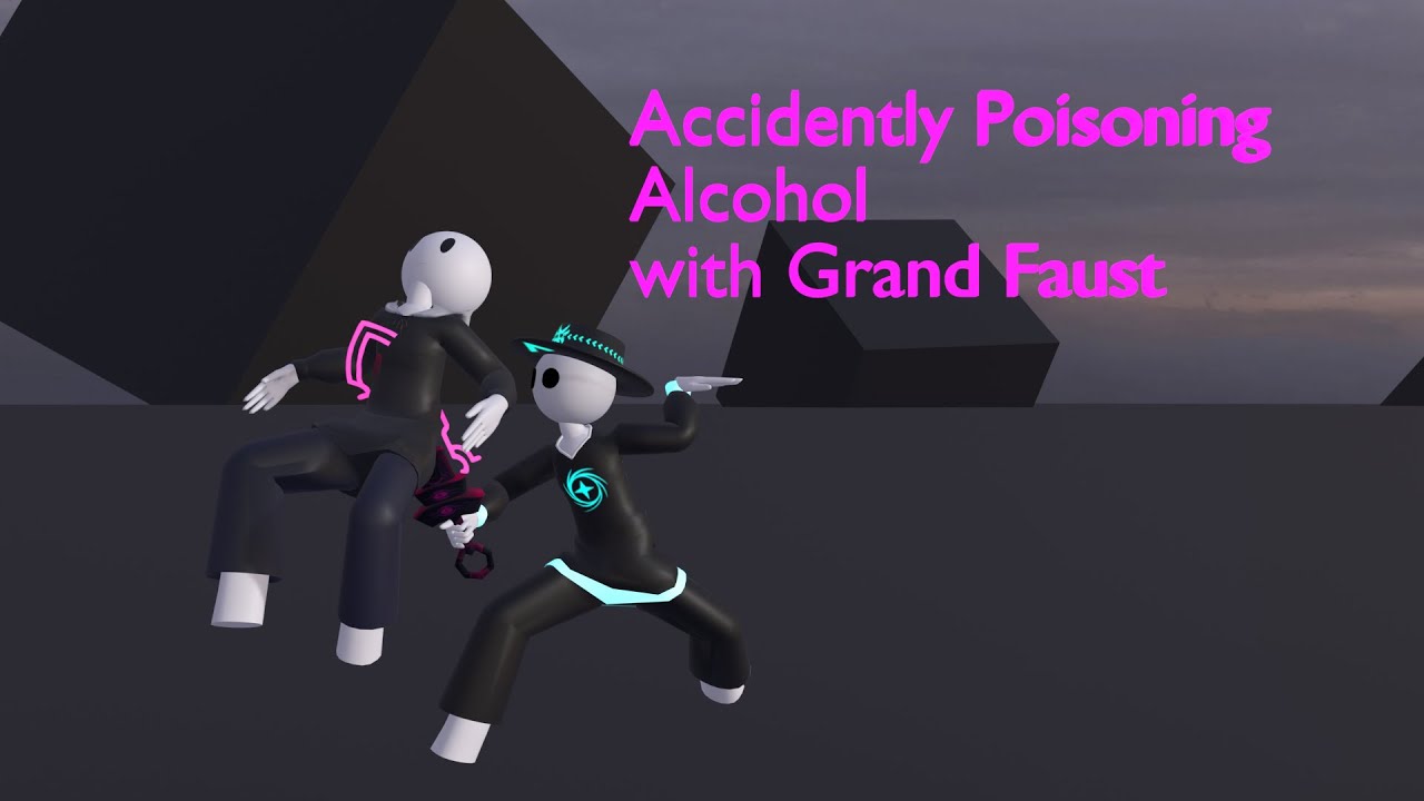 Accidently Poisoning Alcohol with Grand Faust. | Terrors of Nowhere | VRChat ToN Compilation.