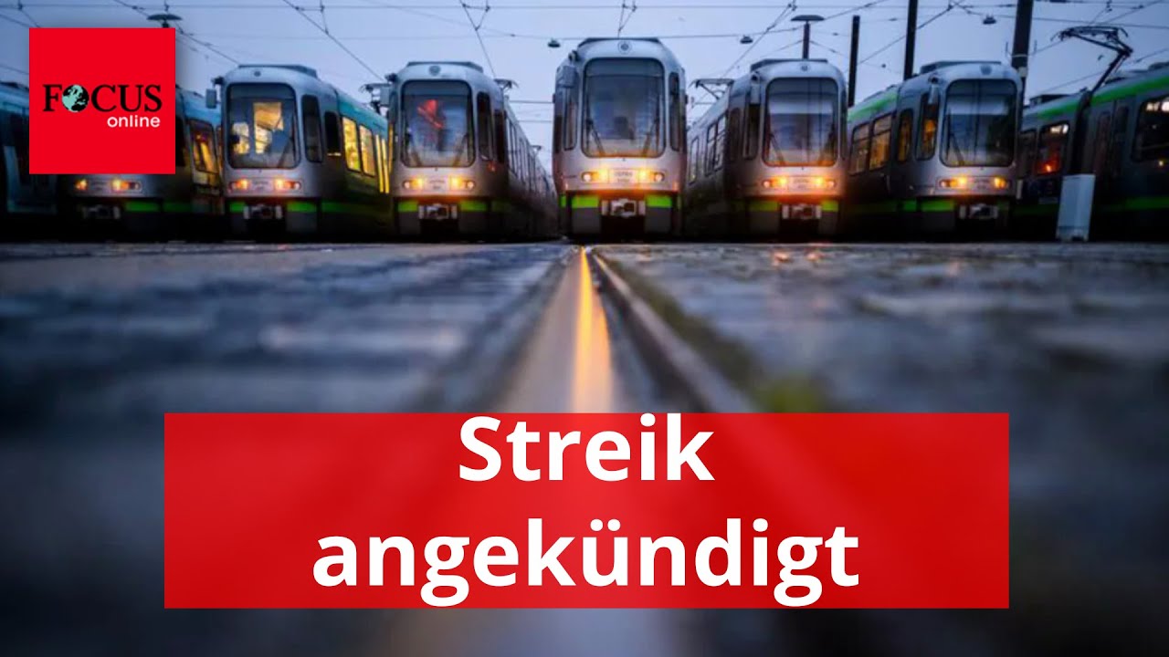 Verdi kündigt bundesweite Streiks im kommunalen Nahverkehr für Montag an