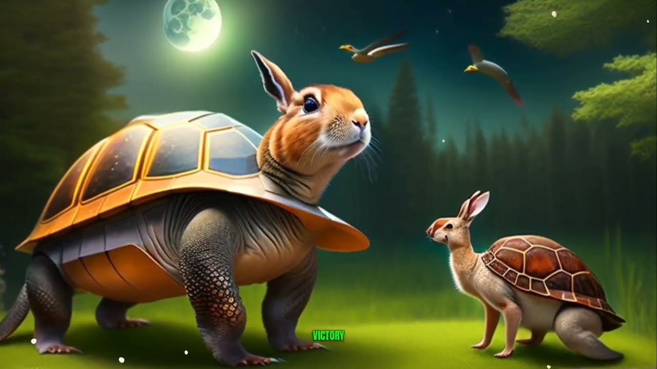The Tortoise And The Hare l Moral Stories For Kids | 