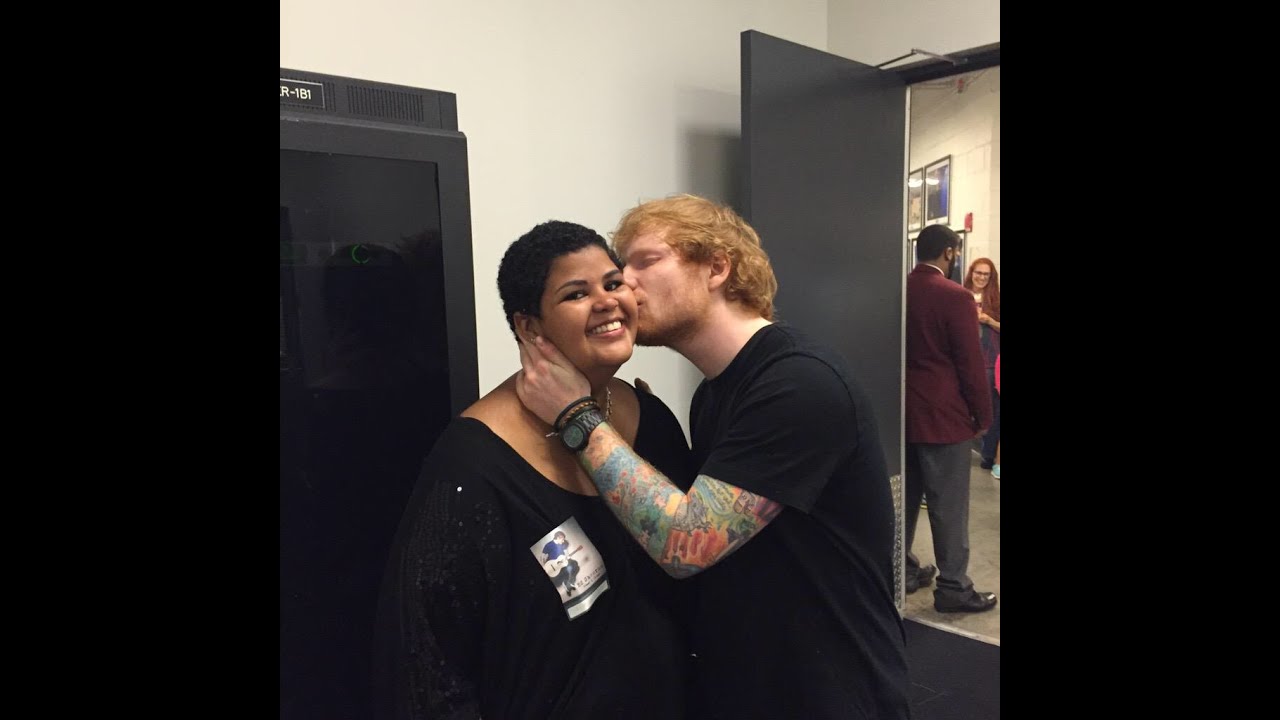 Meeting Ed Sheeran 5/31/15 Brooklyn, NY