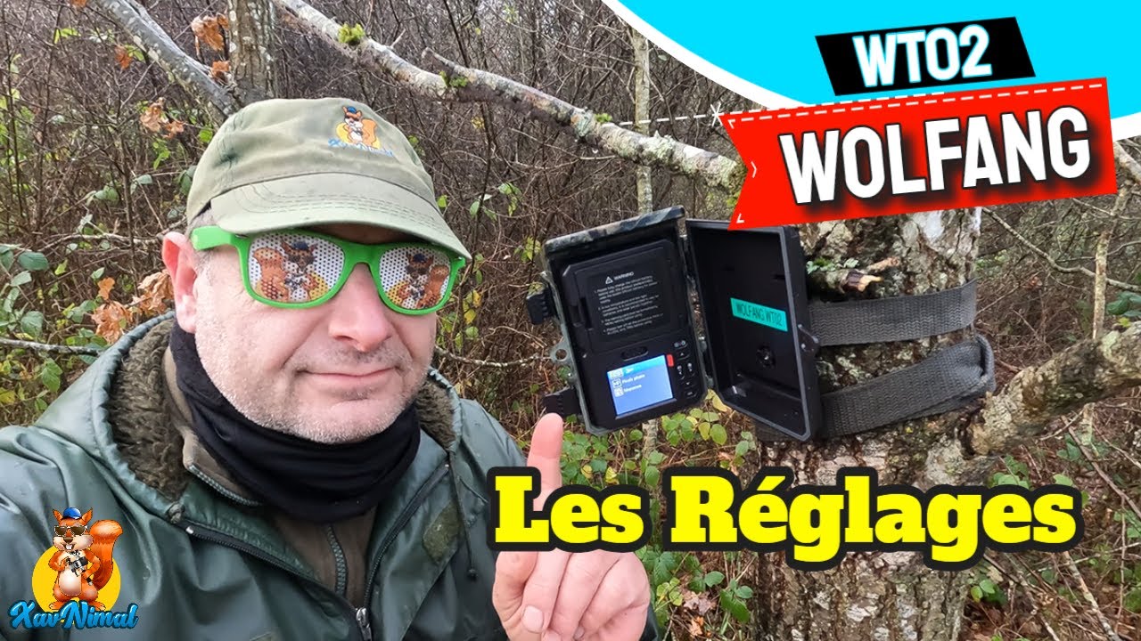 НАСТРОЙКА ОХОТНИЧЕЙ КАМЕРЫ WOLFANG WT02