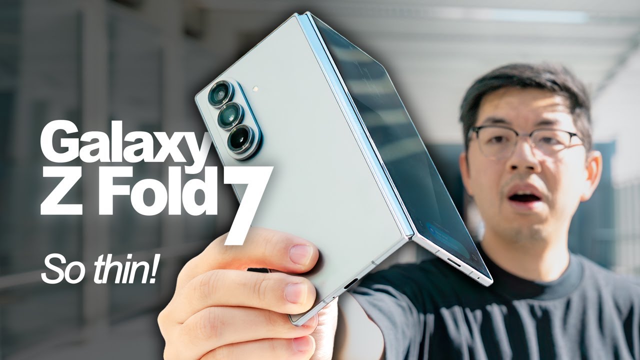 Samsung Galaxy Z Fold 7 // Camera Test & First Impressions