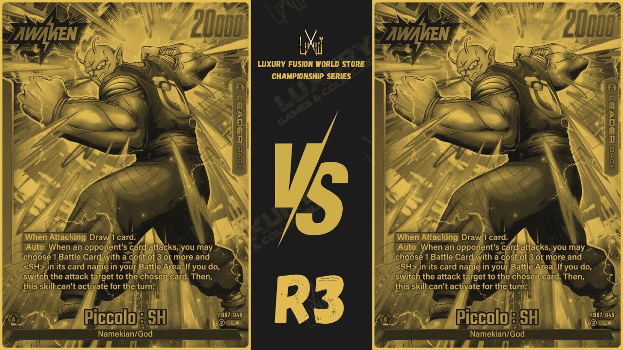 Orange Piccolo Mirror Match! Round 3 | Luxury Fusion World Store Championship Series