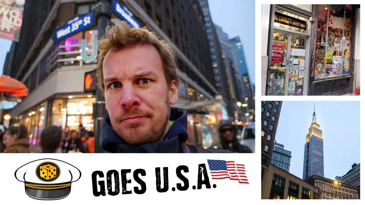 Ein Brettspiel-Laden MITTEN in NEW YORK CITY?