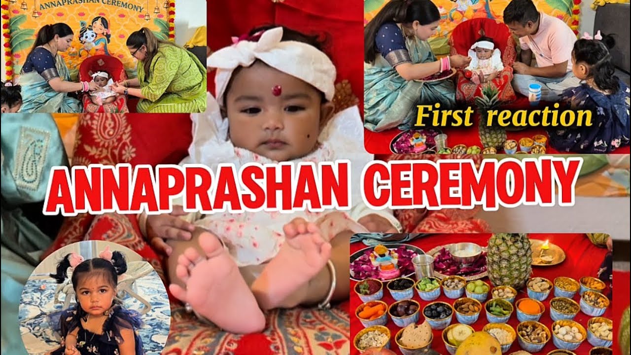 Yashika Annaprashan, Rice Feeding Ceremony #annaprasanna