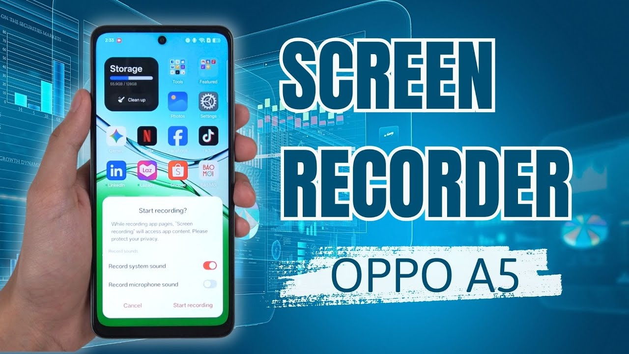 OPPO A5 Screen Recorder | Record Your Screen