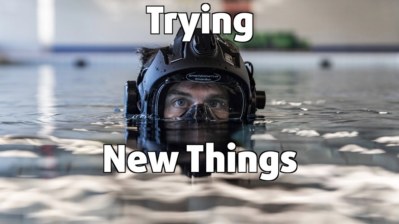 Trying New Things 🤩 ⎮ OceanReef Neptune III Full Face Mask