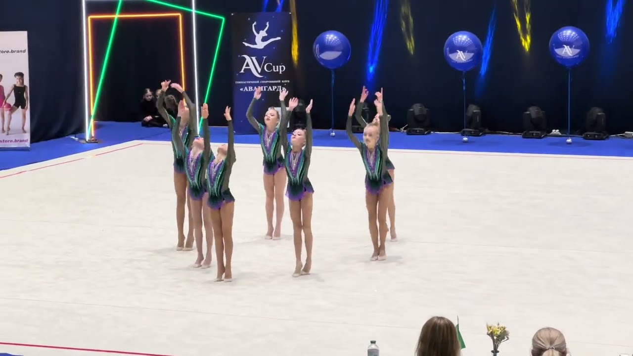 AV Cup 2026 естетична групова гімнастика 10-12 2 #kharkiv #agg #rg #ukraine #competition 