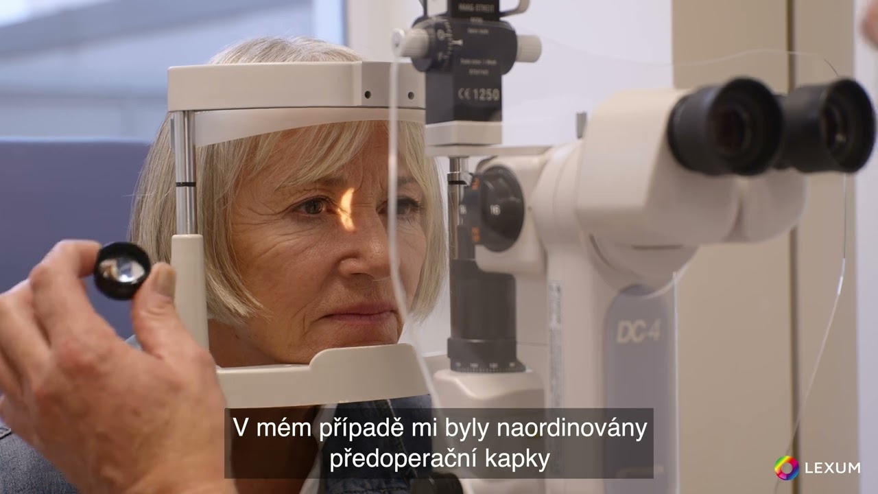 Léčba šedého zákalu (katarakty) na oční klinice Lexum – reference Ludmila Michalová (full verze)