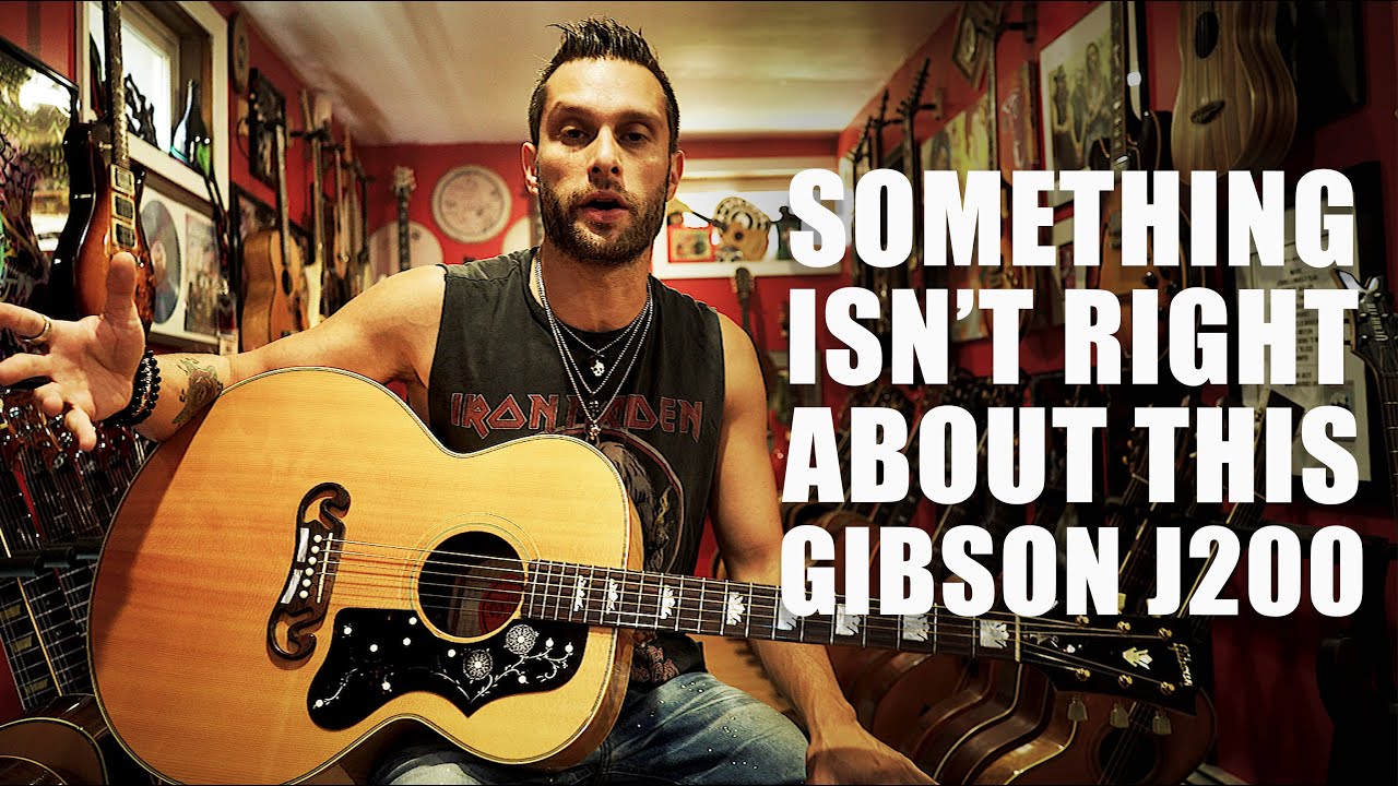 Этот Gibson J-200 вызывает подозрения
