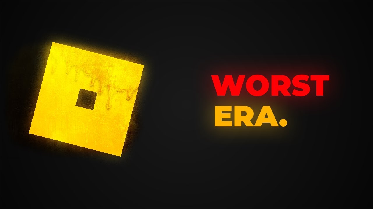 Худшая золотая эра Roblox