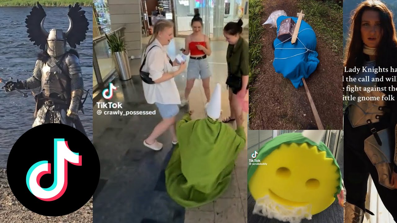 TikTok Gnomes vs Knights Compilation