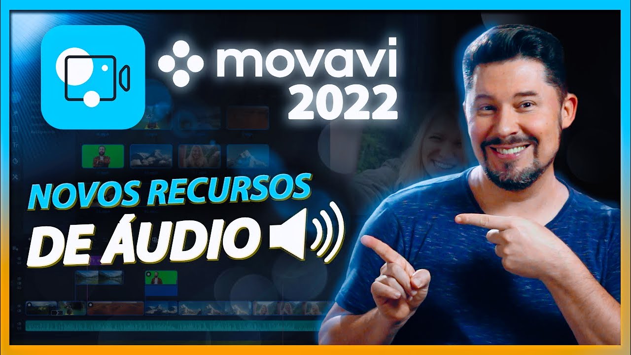 Salvando Vídeo com SOM RUIM | Nova Versão do Movavi Video Editor 2022