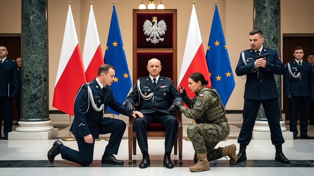 Najpierw klęczała przed generałem, a potem zniszczyła jego ochronę w 6 sekund