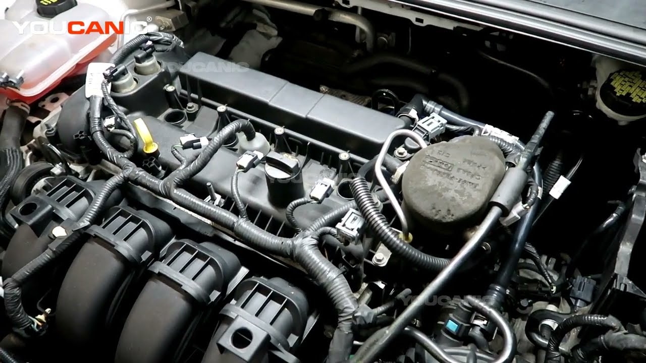 Ford Focus 2012-2019 — замена катушки зажигания и свечей зажигания, двигатель 2,0 л