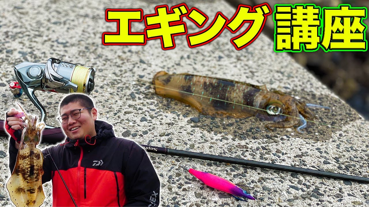 【初心者必見】爆釣シーズンに向けて春のエギング講座！