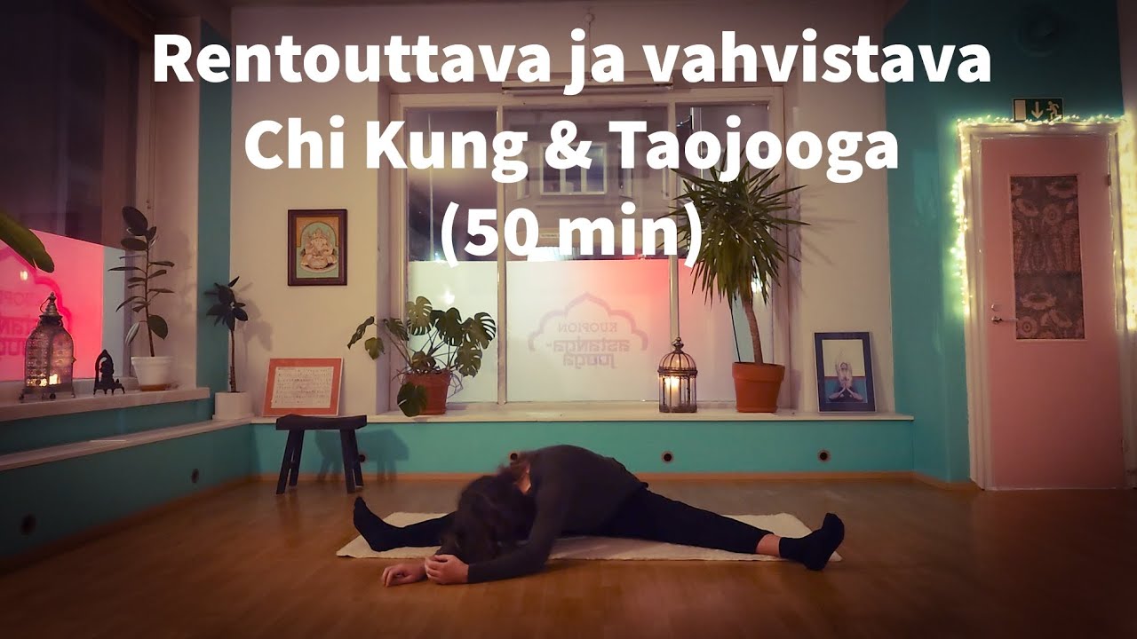 Rentouttava ja vahvistava Chi Kung & Taojooga (50'min)