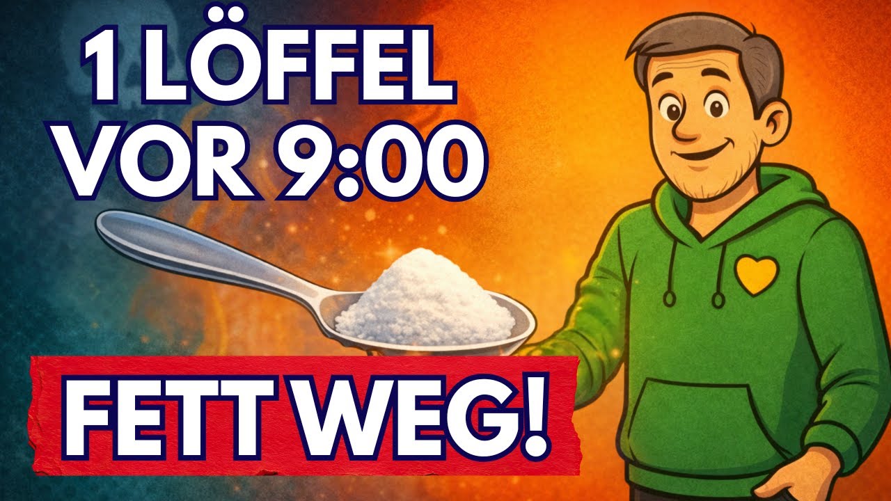 Nur 1 L&ouml;ffel um 21 Uhr &ndash; und du verbrennst Fett im Schlaf!