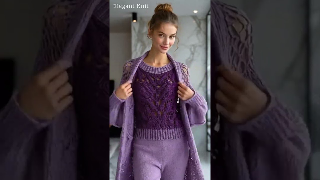Elegant Knit #23 | Knit Fashion Spring 2026 &bull; quiet luxury