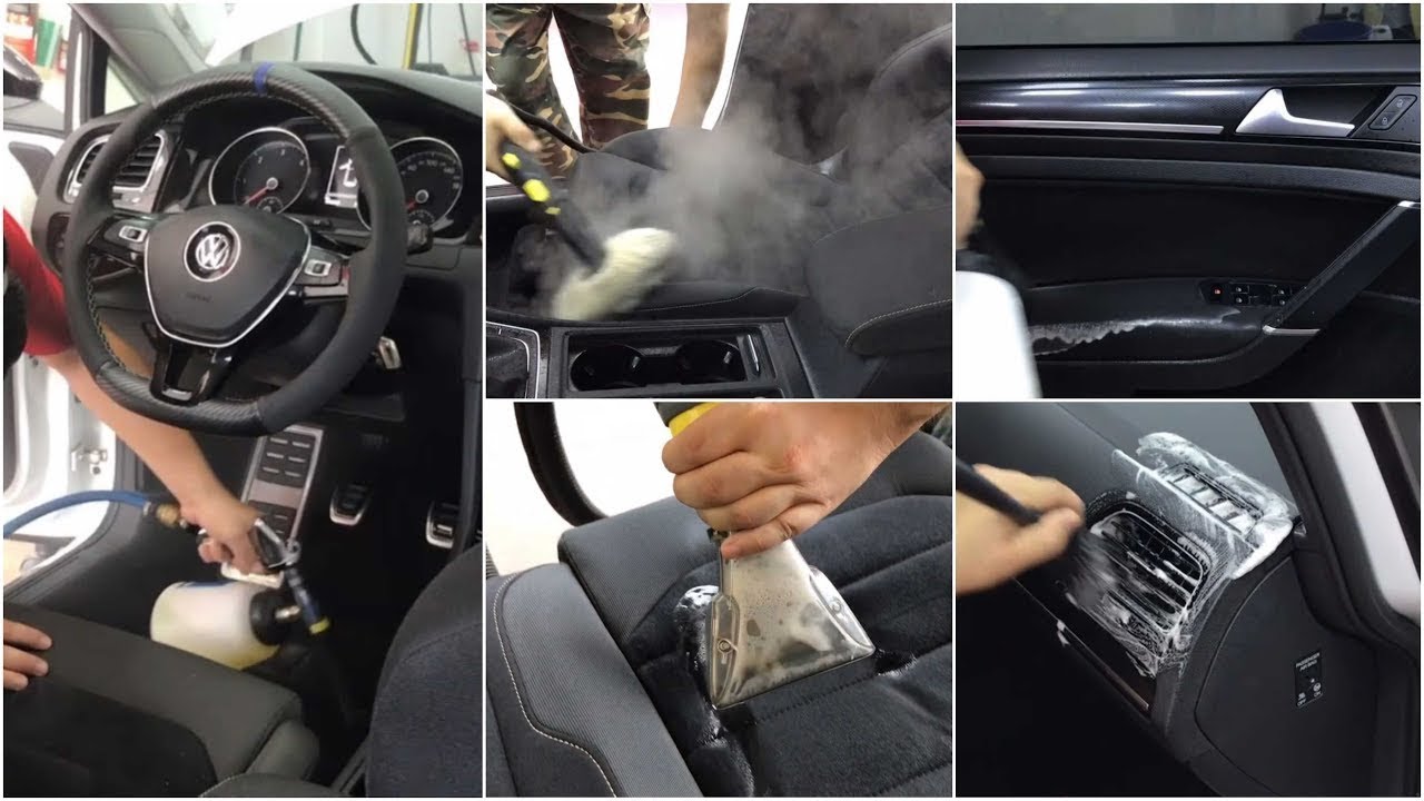 VW Golf 7 Deep Interior Detailing | Detaylı İ&ccedil; Temizleme | Adanadetailing |(5 years-100.000KM) Subt.