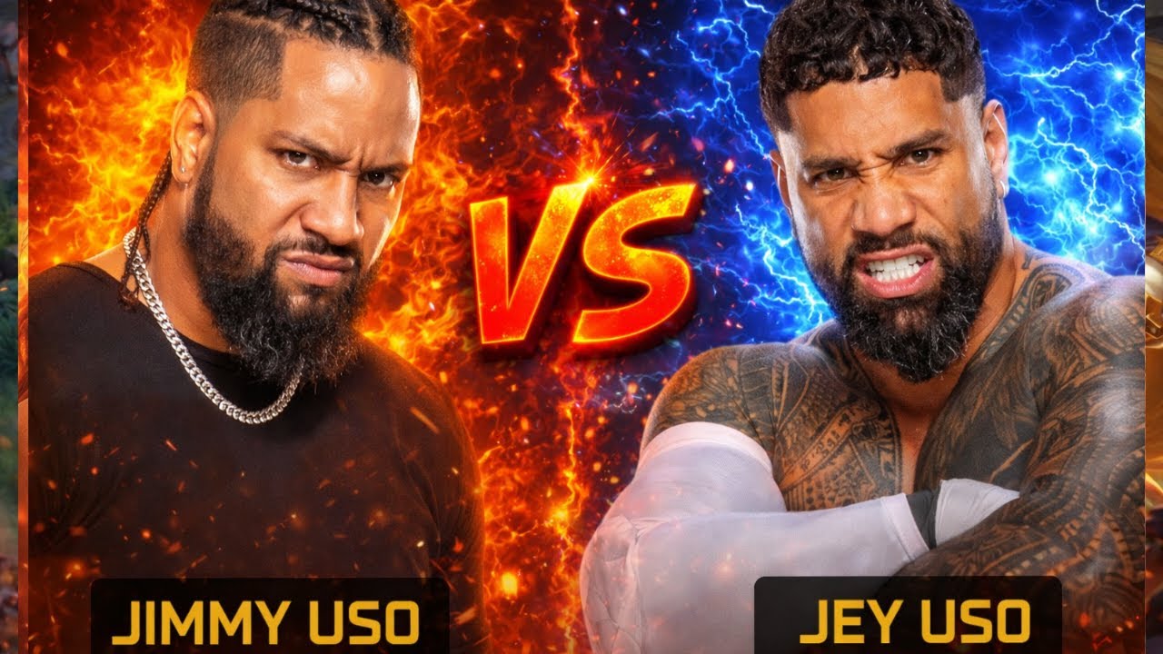 WWE 2K25: Jimmy Uso vs Jey Uso I The USO Brothers INTENSE Clash