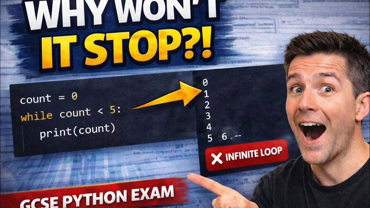 Master WHILE Loops in 10 Minutes (Stop Losing GCSE Marks!)