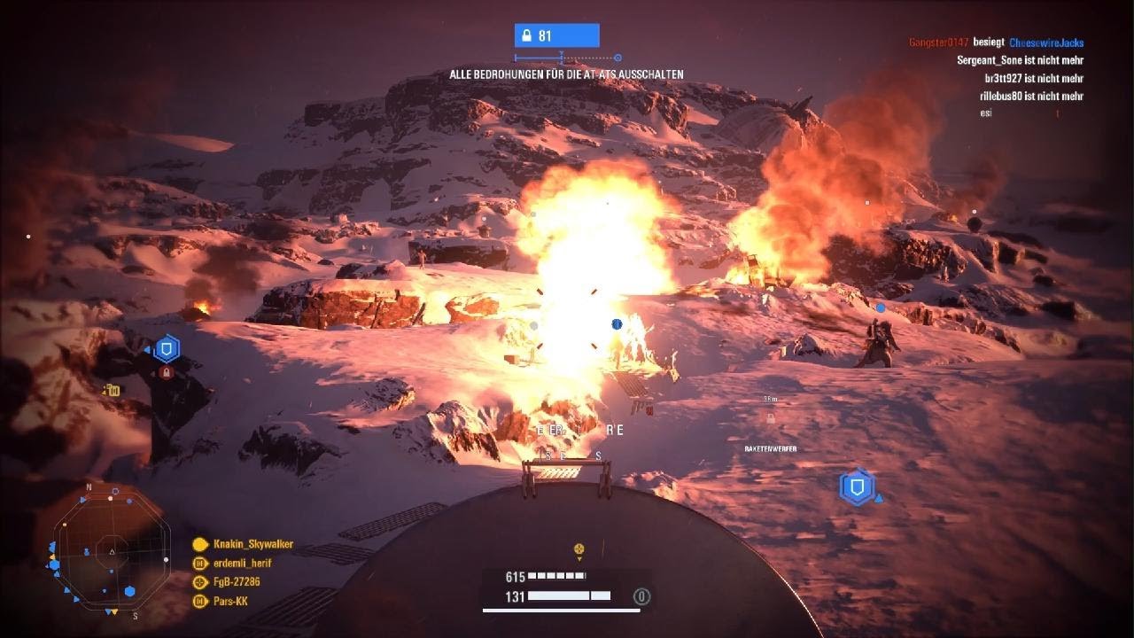 STAR WARS Battlefront 2: Galactic Assault (Gameplay No Comment)
