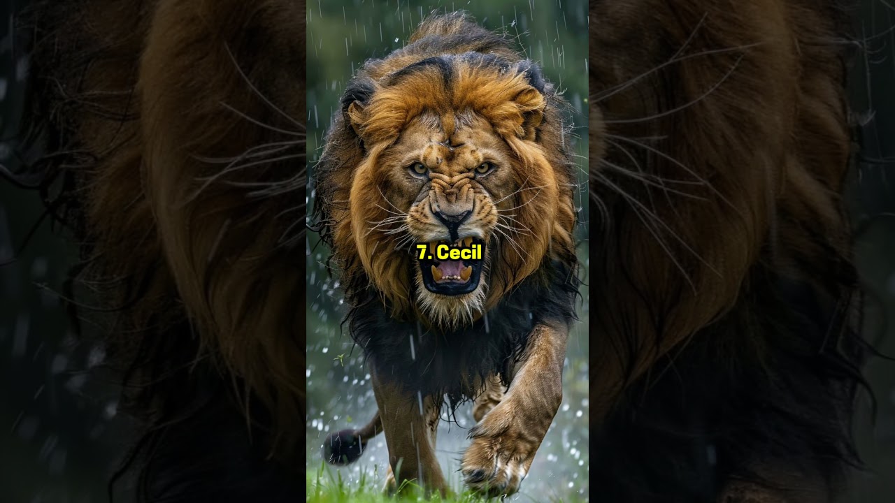 Top 10 Most Powerful Lions In The World #top #top10 #animals #lion #scarface #mrt #facts #powerful