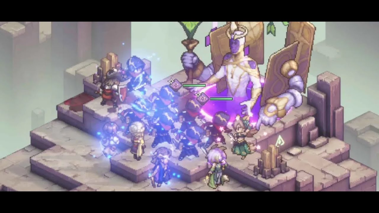 Acambe Army versus Weaponry Trial II Level 65 [Sword of Convallaria]