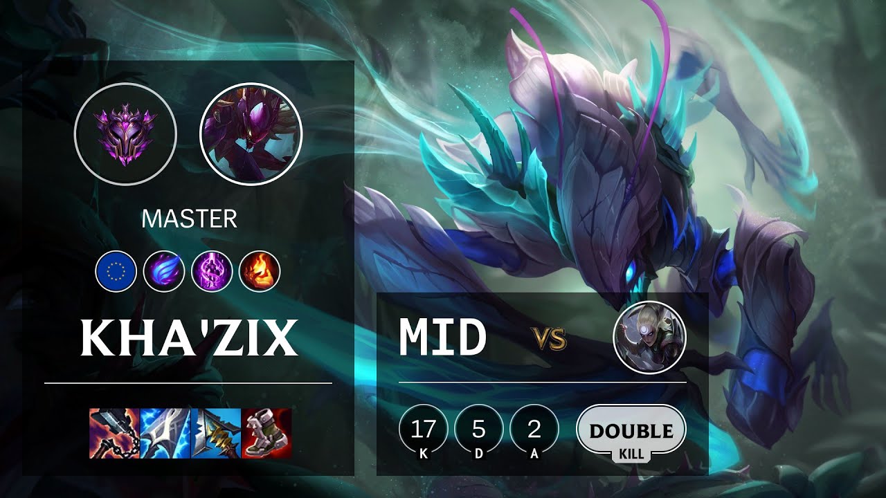 Kha'Zix Mid vs Diana - EUW Master Patch 11.16