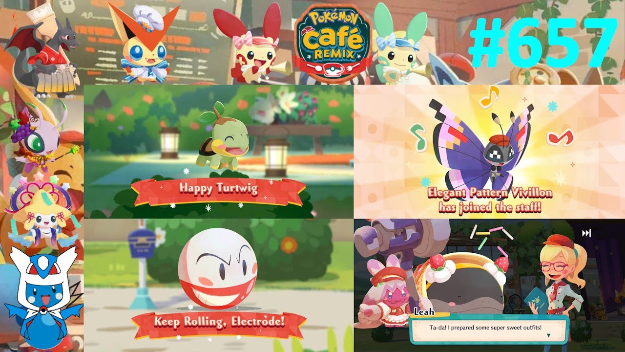 Давайте поиграем в Pokemon Cafe ReMix: Часть 657 - Счастливы с элегантностью