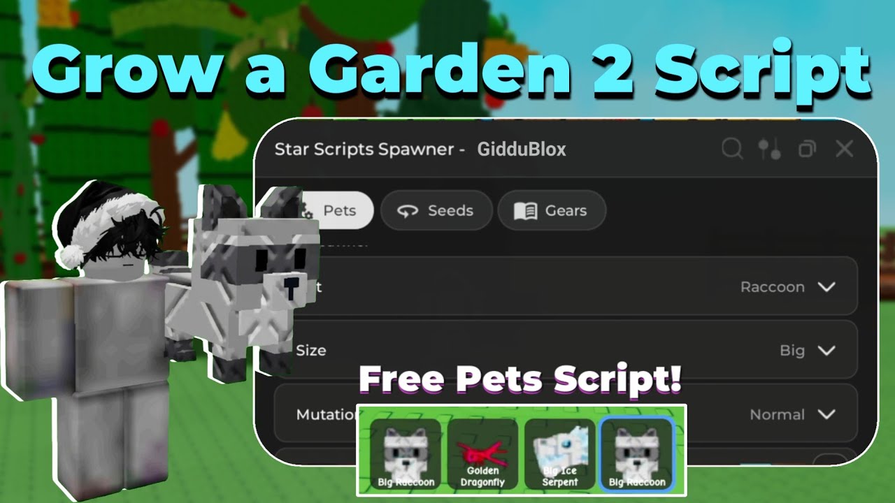 [🌾BEST] Grow a Garden 2 Script!(Pets Spawner, Seeds Spawner,Gear Spawner) 