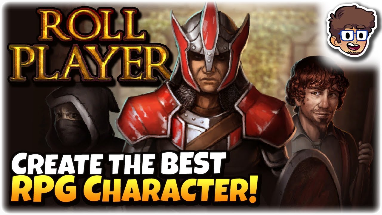 CREATE THE BEST RPG CHARACTER: THE GAME! | Let's Try: Roll Player