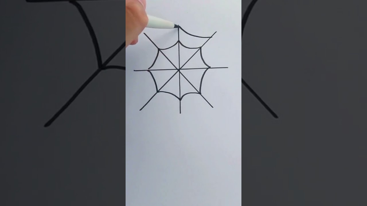 How to Draw a Spider for kids #draw #picture #drawdolls #drawing #drawapicture