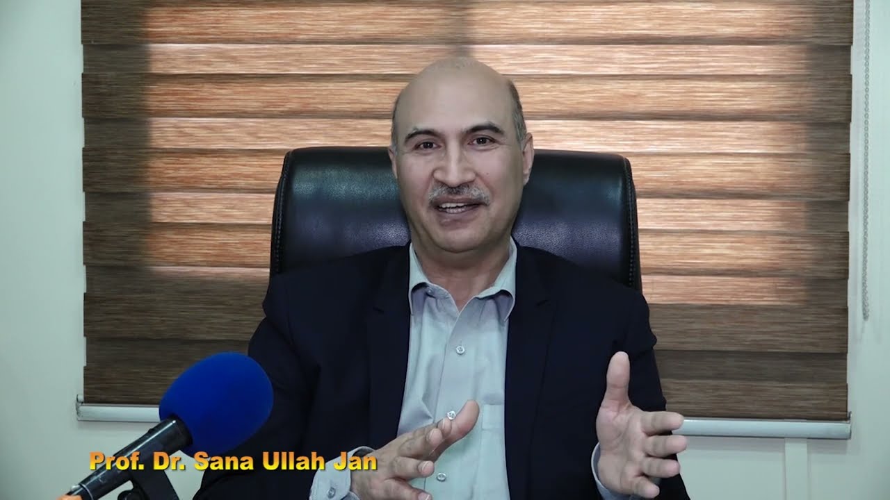 PICO Director Prof. Dr. Sana Ullah Jan Message about Glaucoma Awareness