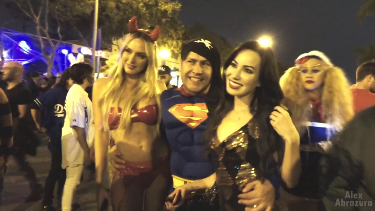 🎃 West Hollywood Halloween Parade👹Santa Monica 2017👻Only In Los Angeles 👽