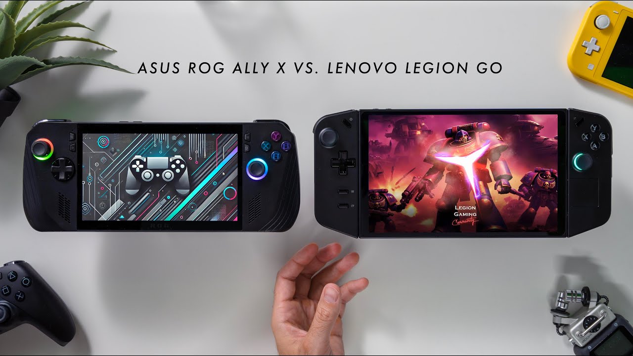 ASUS ROG Ally X vs. Lenovo Legion Go - Choose Wisely!