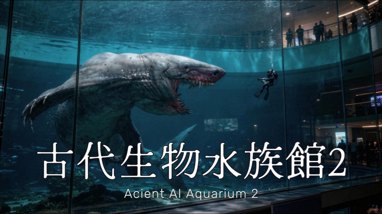 古代生物水族館２｜深化する太古の海の記憶　Ancient Creature Aquarium II – Deeper Memories of a Prehistoric Ocean