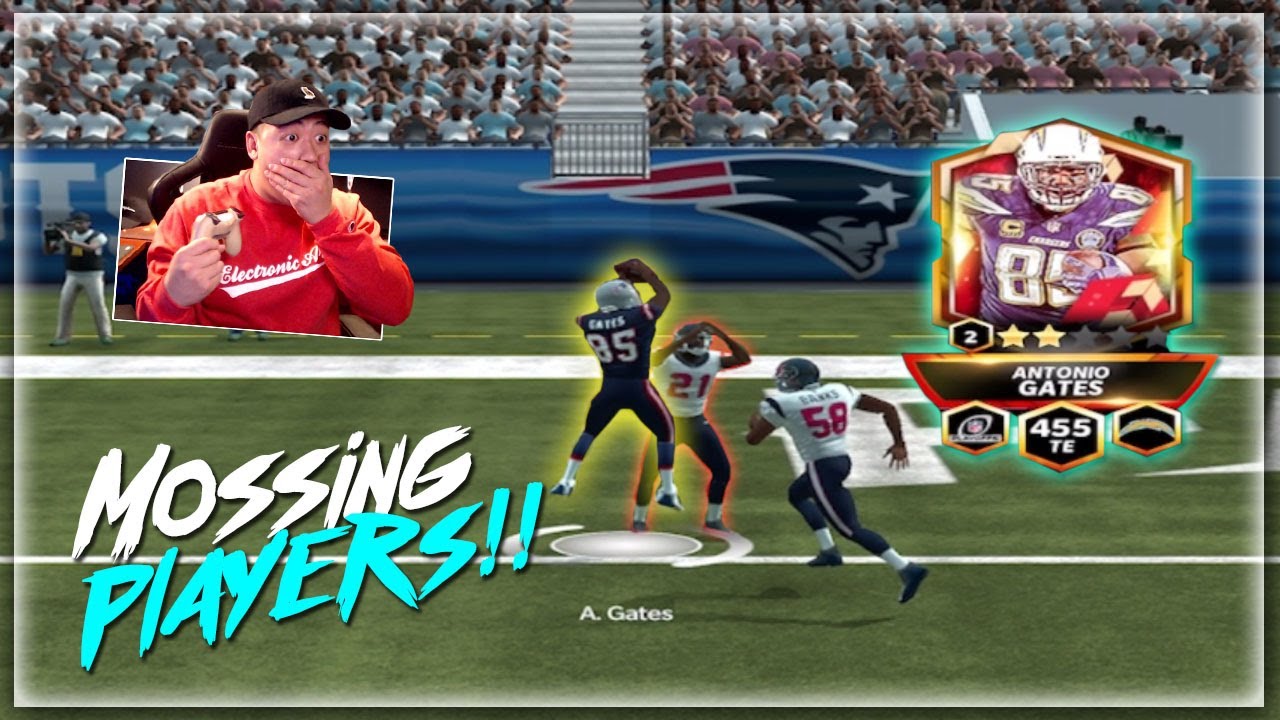 455 OVR ICONIC PLAYOFFS GM ANTONIO GATES MOSSING PEOPLE!! MADDEN MOBILE 22 ICONIC GAMEPLAY!!