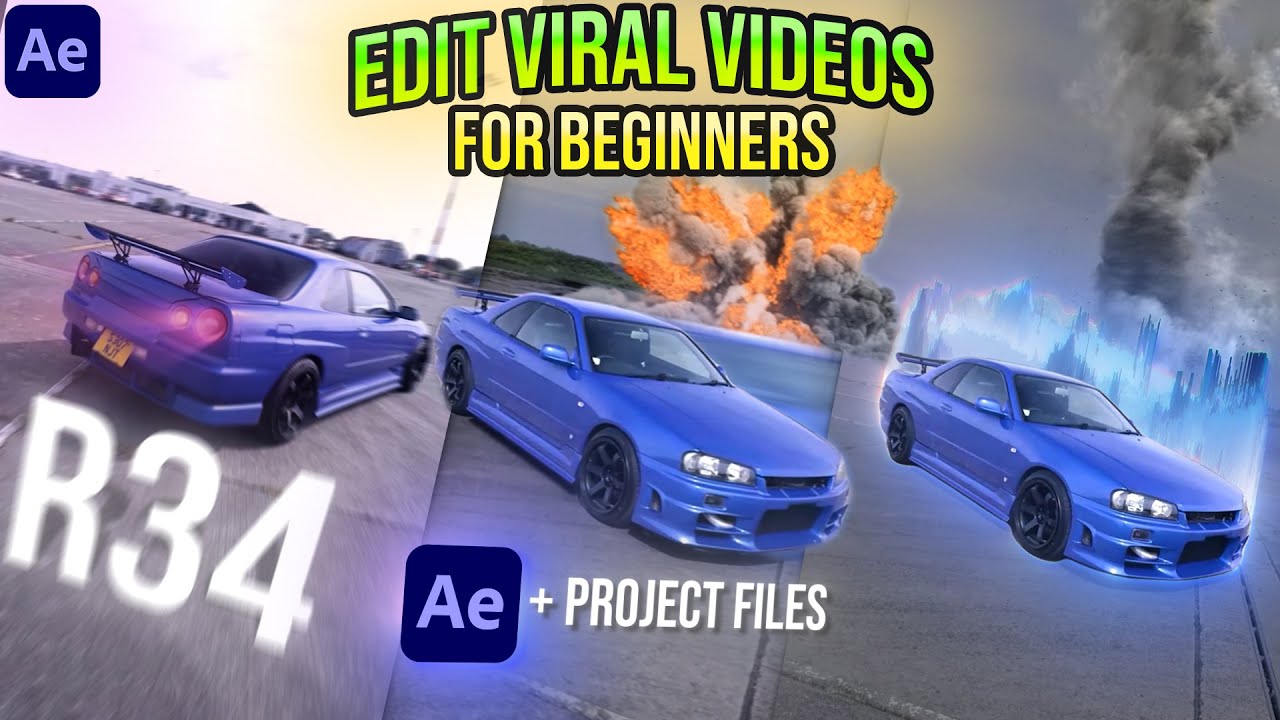 Как редактировать вирусные видео в After Effects (для начинающих)